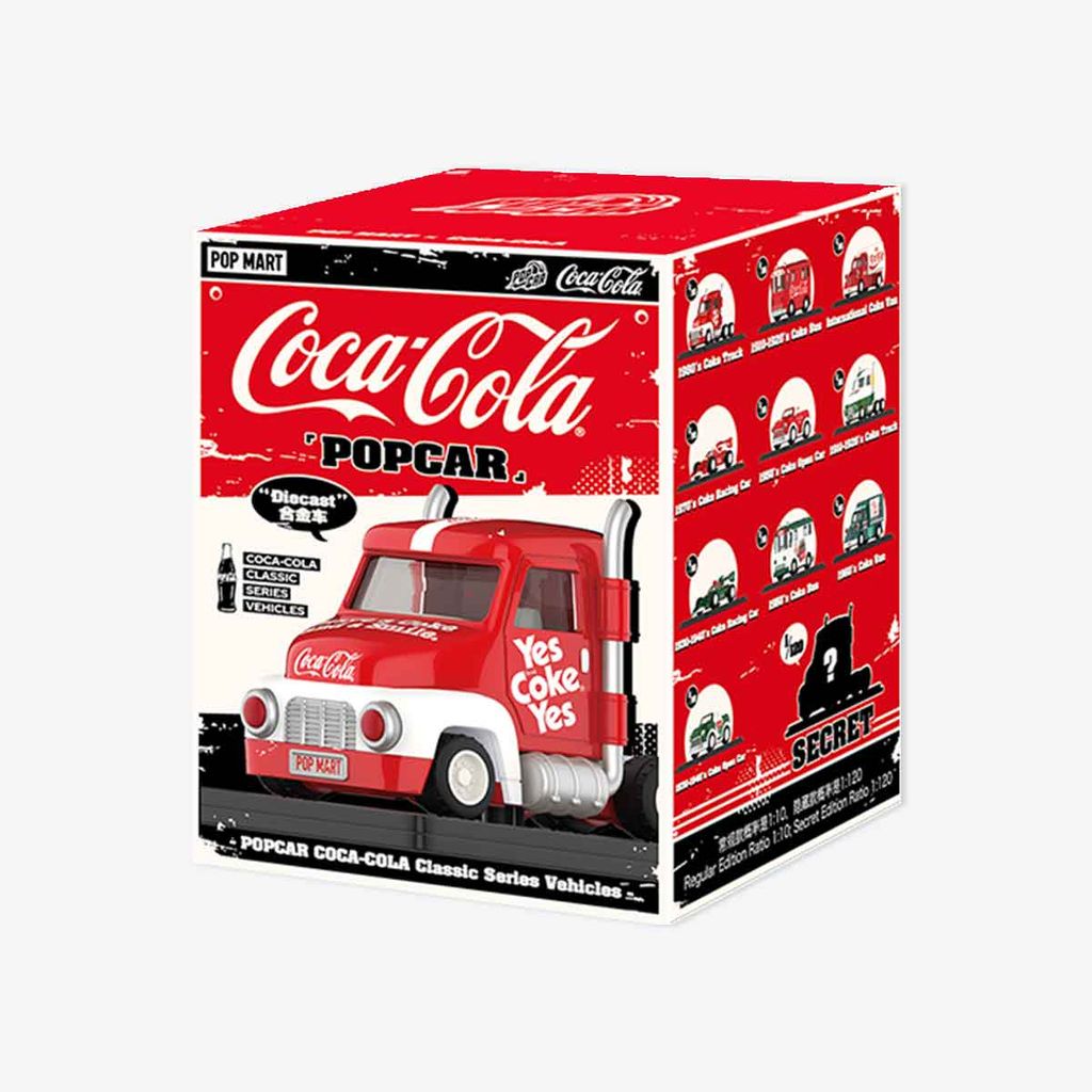 Mô hình đồ chơi Blind box Popcar CocaCola Classic Vehicles POP MART