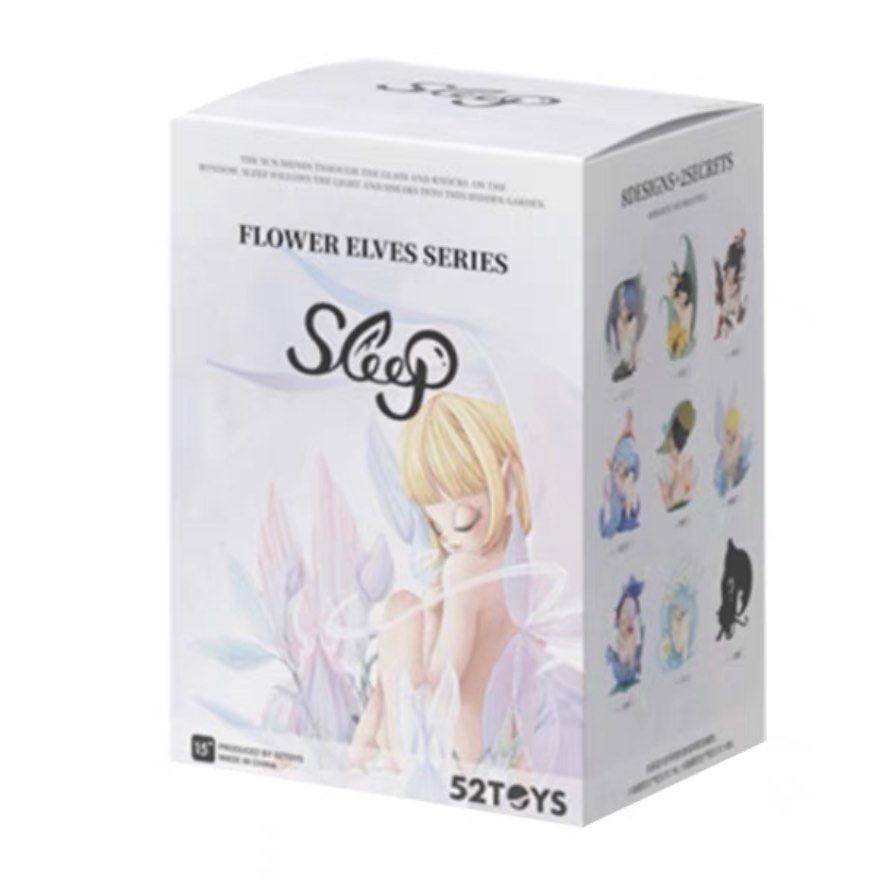 Mô hình đồ chơi Blind box Sleep Fairy Flower Elves Series (Tiên Ngủ Hoa) - 52TOYS