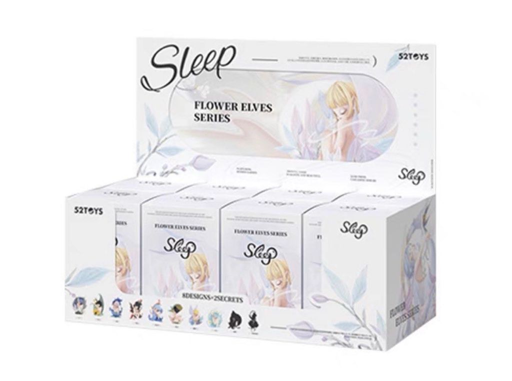 Mô hình đồ chơi Blind box Sleep Fairy Flower Elves Series (Tiên Ngủ Hoa) - 52TOYS