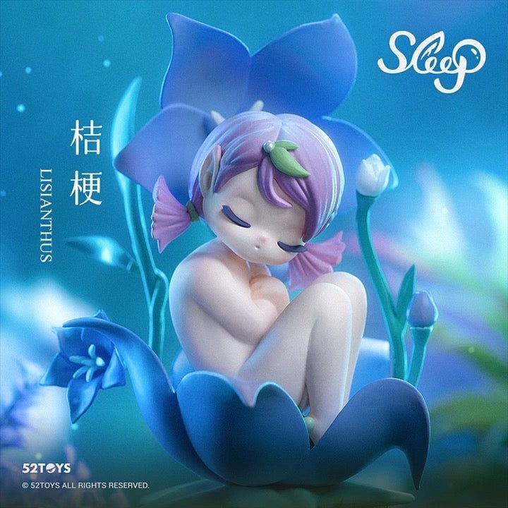 Mô hình đồ chơi Blind box Sleep Fairy Flower Elves Series (Tiên Ngủ Hoa) - 52TOYS