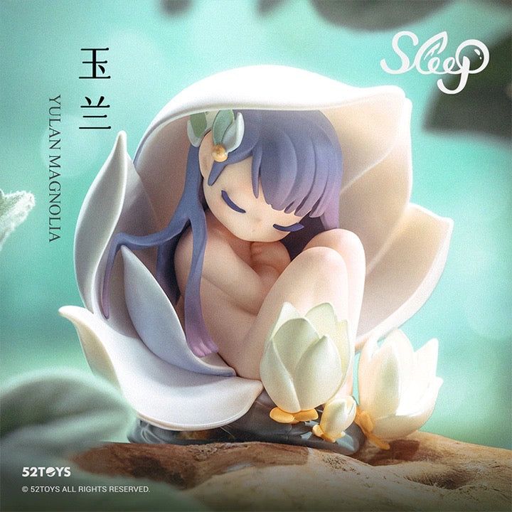Mô hình đồ chơi Blind box Sleep Fairy Flower Elves Series (Tiên Ngủ Hoa) - 52TOYS