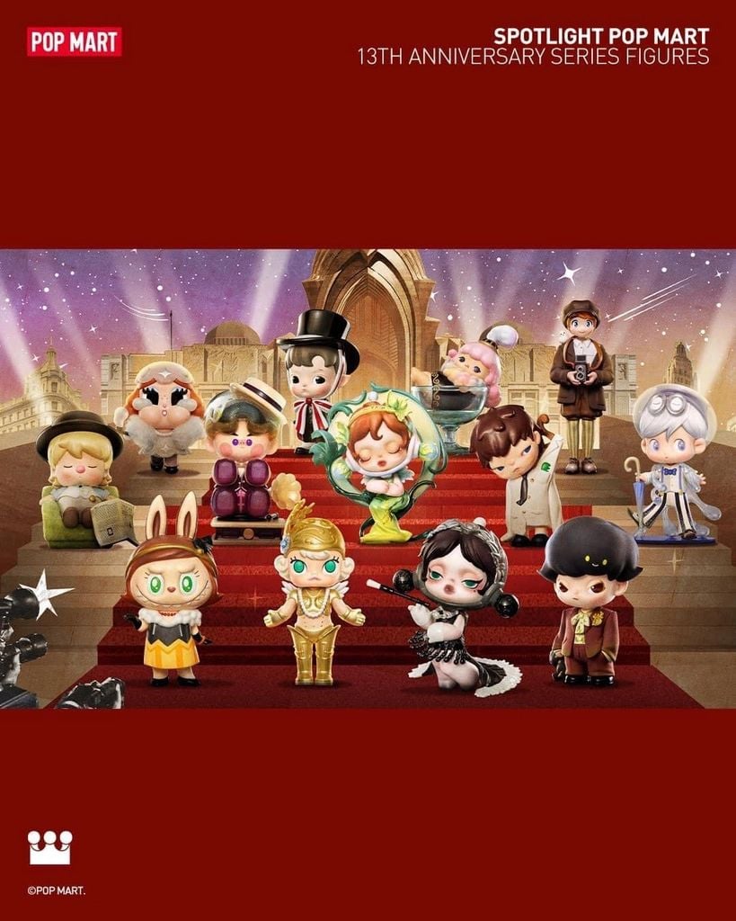 Mô hình đồ chơi Blind box Spotlight 13th Anniversary (Phiên Bản Kỷ Niệm 13 Năm) POP MART