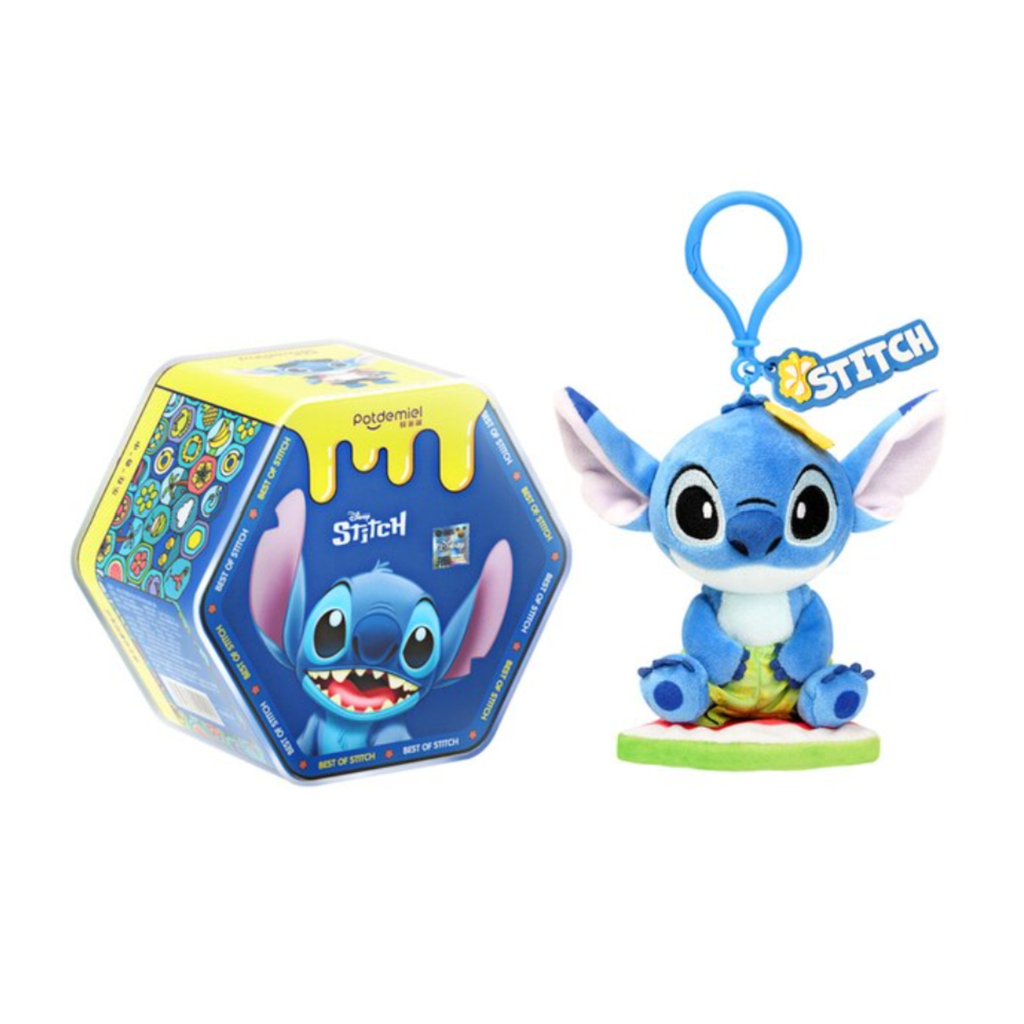 Mô hình đồ chơi Blind box Disney Stitch - Pendant (Móc Khóa Stitch) POTDEMIEL