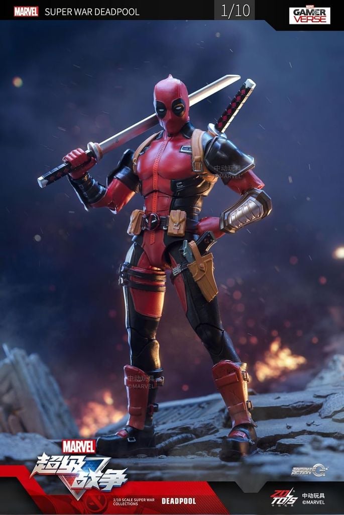 Mô hình Super War Deadpool 1:10 ZDToys