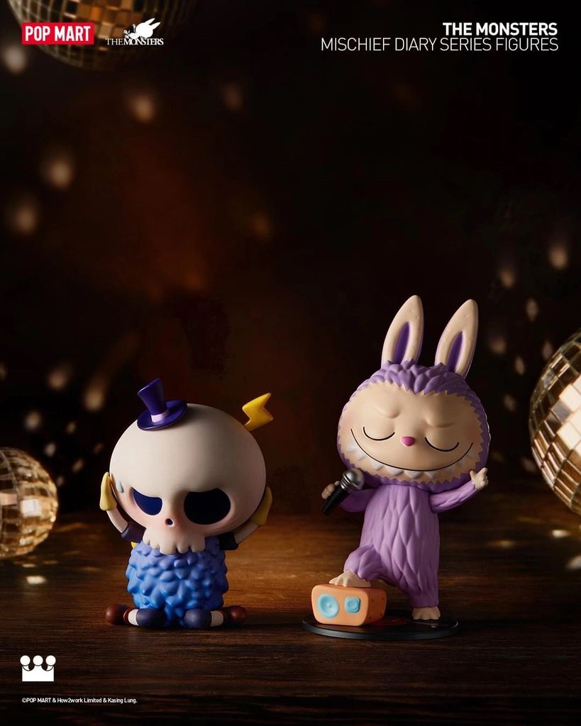 Mô hình đồ chơi Blind box The Monsters Mischief Diary POP MART