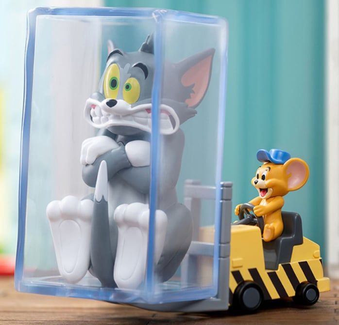 Mô hình đồ chơi Blind box Tom And Jerry Battle Series (Trận Chiến Của Tom và Jerry) 52TOYS