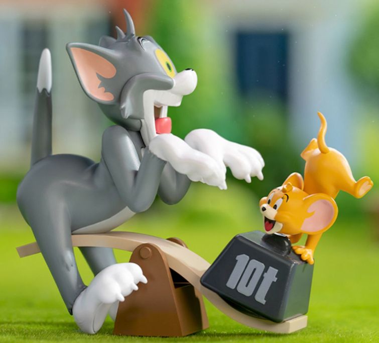 Mô hình đồ chơi Blind box Tom And Jerry Battle Series (Trận Chiến Của Tom và Jerry) 52TOYS