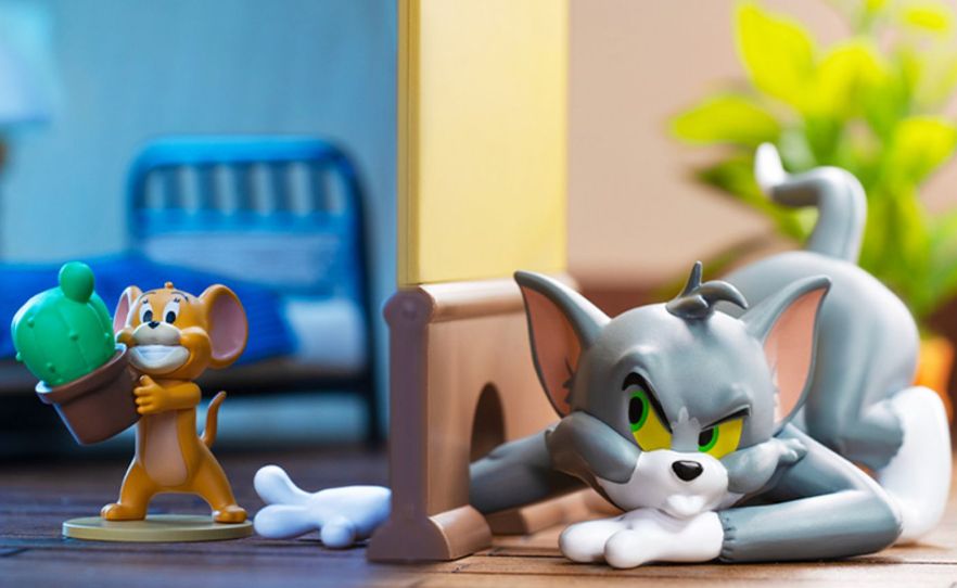 Mô hình đồ chơi Blind box Tom And Jerry Battle Series (Trận Chiến Của Tom và Jerry) 52TOYS