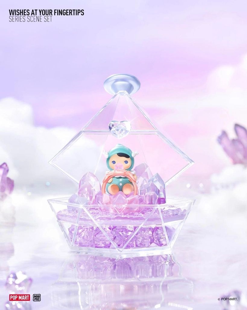 Mô hình đồ chơi Blind box Wishes at Your Fingertips Series Scene Set POP MART
