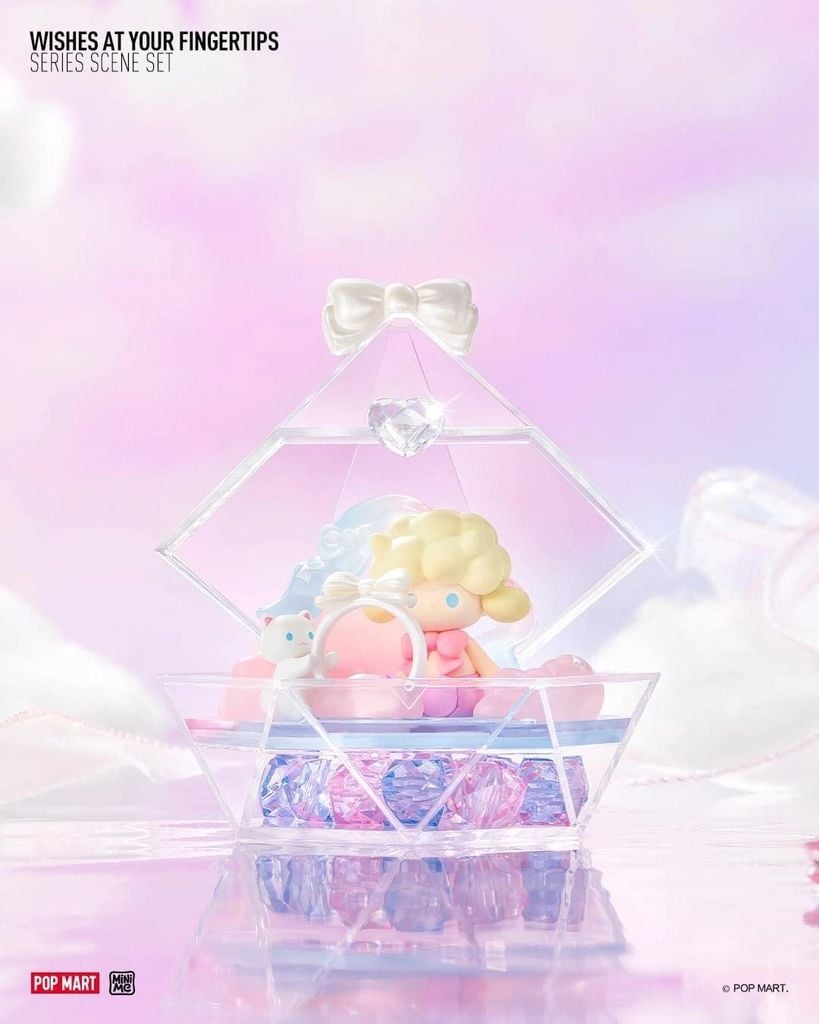 Mô hình đồ chơi Blind box Wishes at Your Fingertips Series Scene Set POP MART