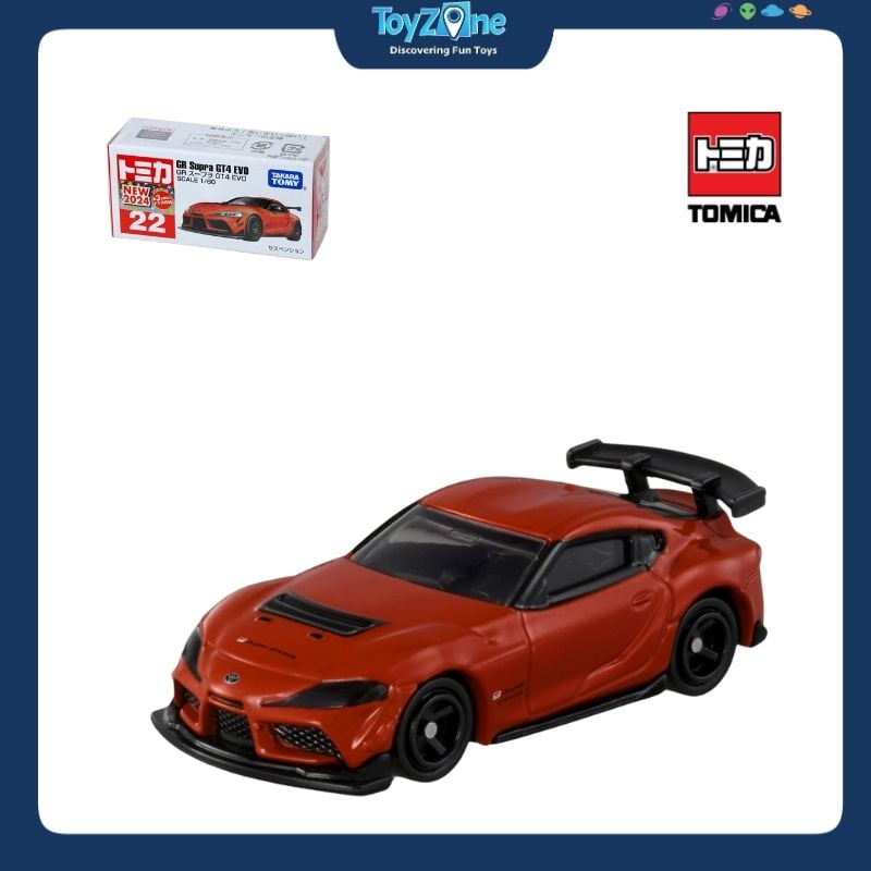 Mô hình xe GR Supra GT4 EVO No.22 1:60 TOMICA