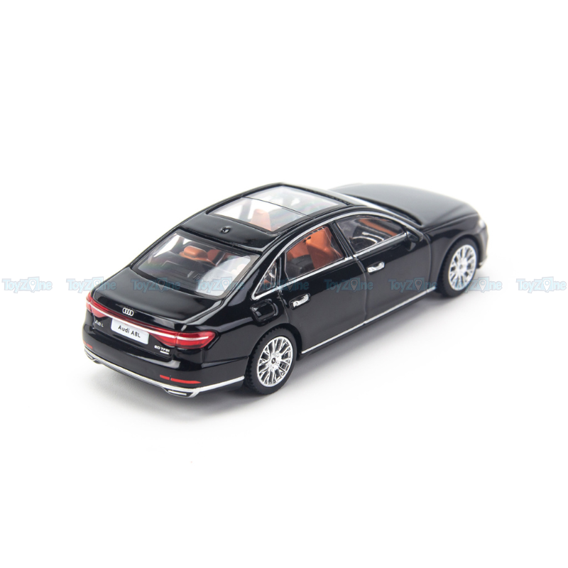 Mô hình xe Audi A8L 2021 1:64 JKM - Black