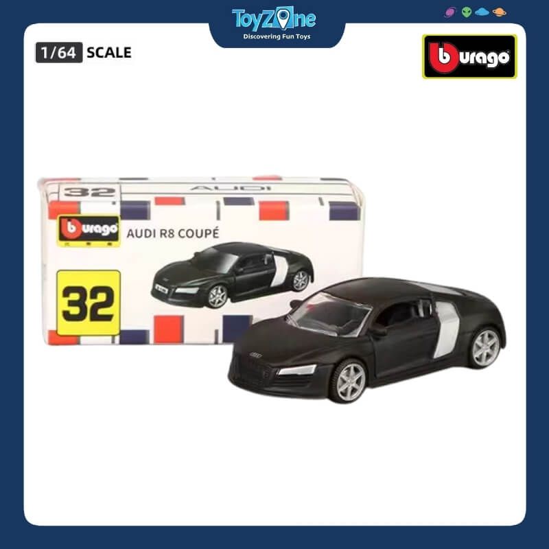 Mô hình xe Audi R8 1:64 Bburago