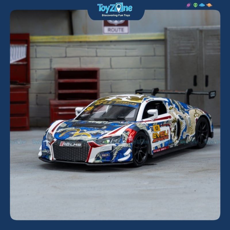Mô hình xe Audi R8 LMS GT3 1:32 MAKEDA