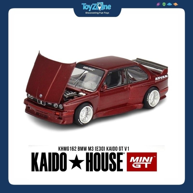 Mô hình xe BMW M3 ( E30 ) 1:64 KAIDO HOUSE x MiniGT