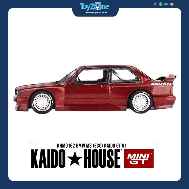 Mô hình xe BMW M3 ( E30 ) 1:64 KAIDO HOUSE x MiniGT