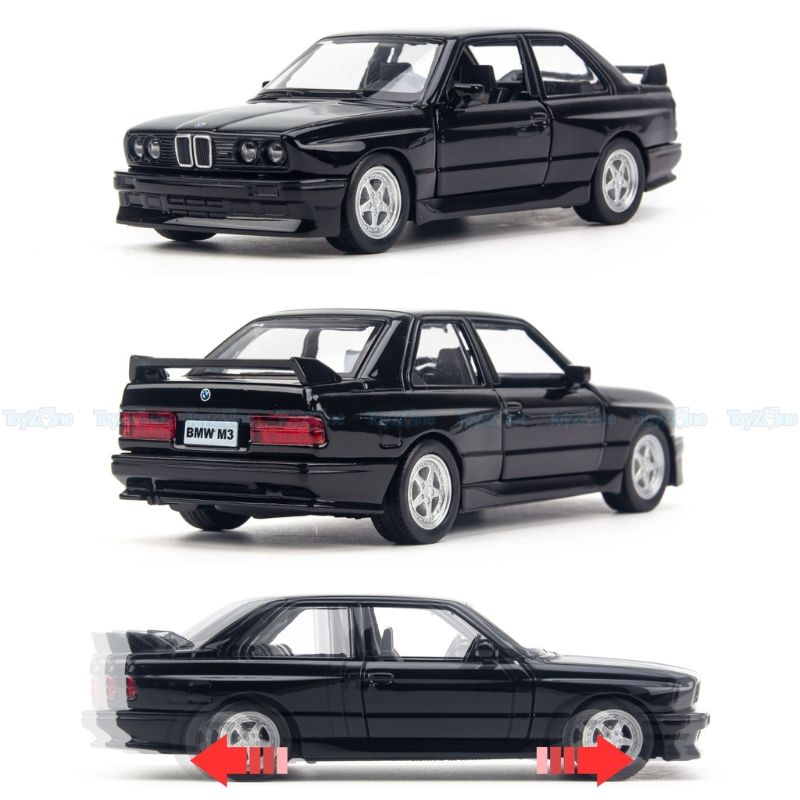 Mô hình xe BMW M3 1987 1:36 HUADAWEI