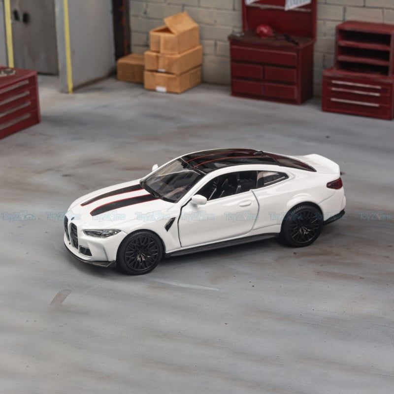 Mô hình xe BMW M4 CSL 1:36 HUADAWEI