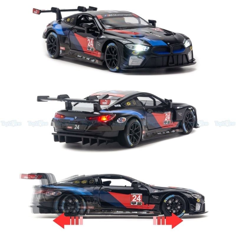 Mô hình xe BMW M8 GTE 1:32 HUADAWEI