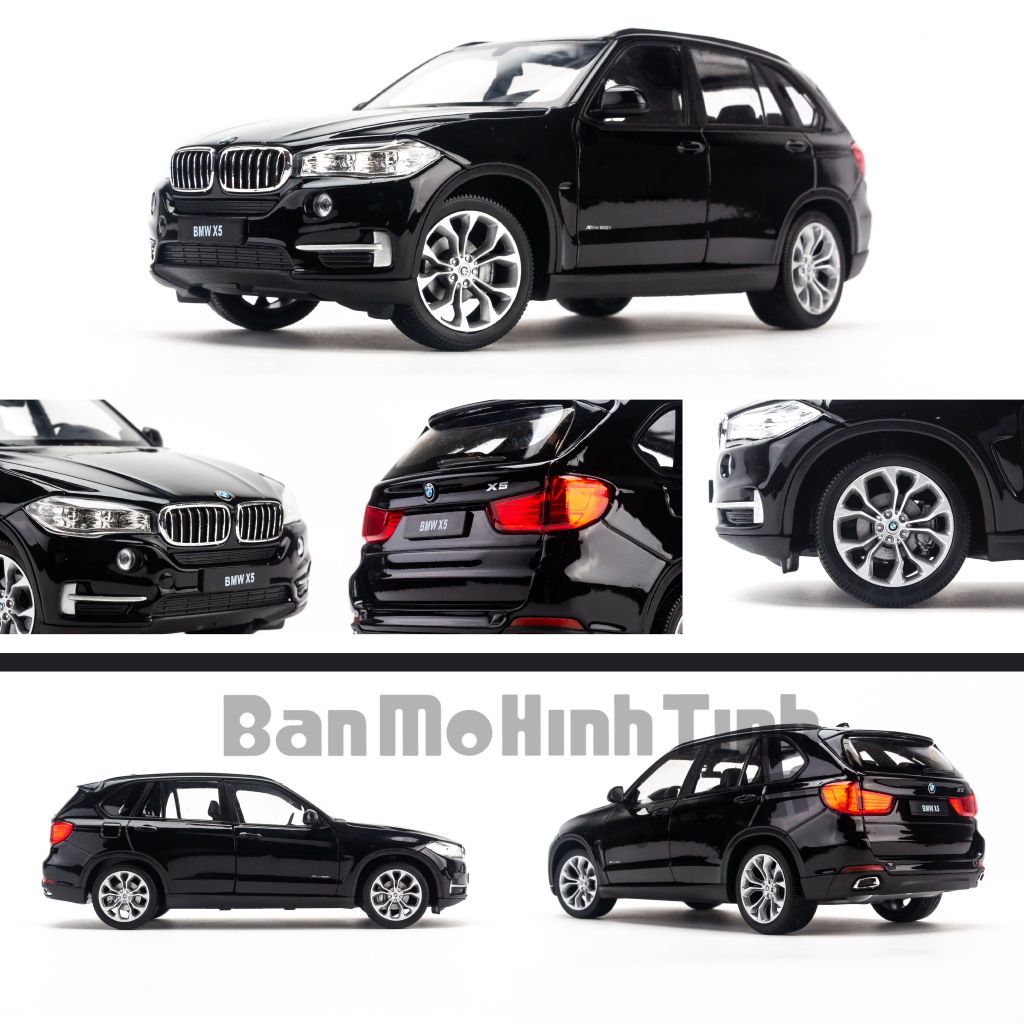 Mô hình xe BMW X5 1:24 Welly Black (3)