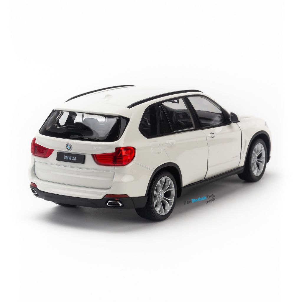 Mô hình xe BMW X5 1:24 Welly White (2)
