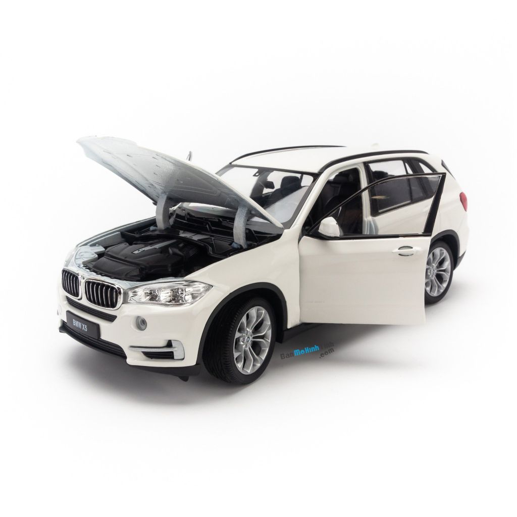 Mô hình xe BMW X5 1:24 Welly White (4)