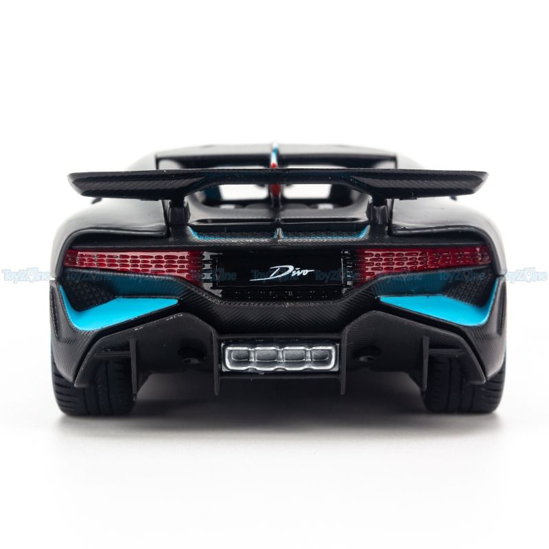 Mô hình xe Bugatti Divo Matte Black 1:24 Maisto- 31526