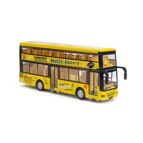 Mô hình xe buýt đồ chơi 2 tầng Ty model