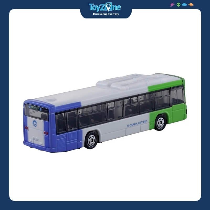 Mô hình xe buýt Isuzu Erga Osaka City Bus No.129 1:82 TOMICA LONG