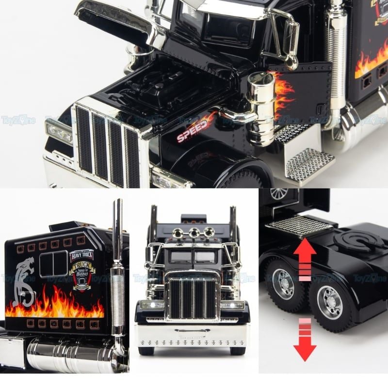 Mô hình xe đầu kéo Peterbilt 389 1:24 Hongsen