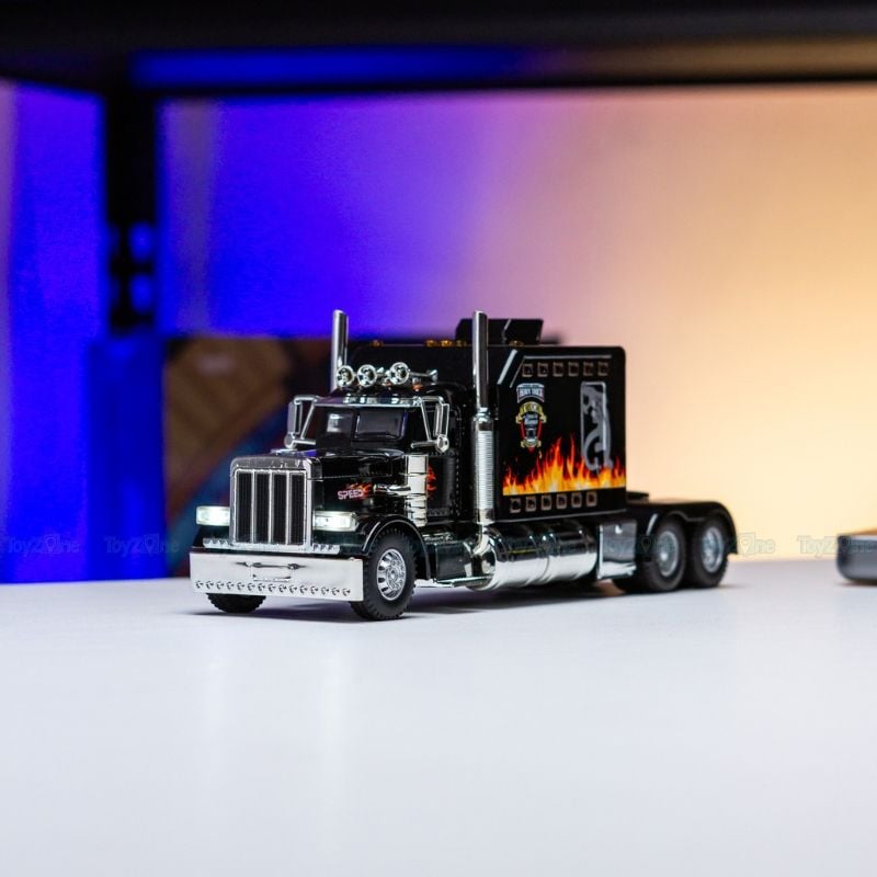 Mô hình xe đầu kéo Peterbilt 389 1:24 Hongsen