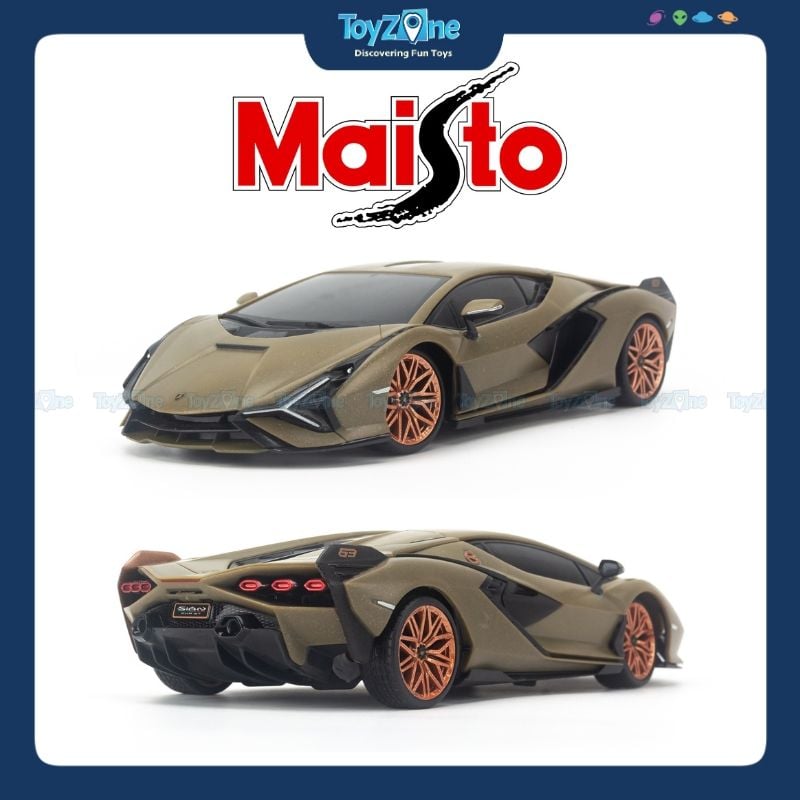 Mô hình xe điều khiển Lamborghini Sian FKP 37 1:24 Maisto