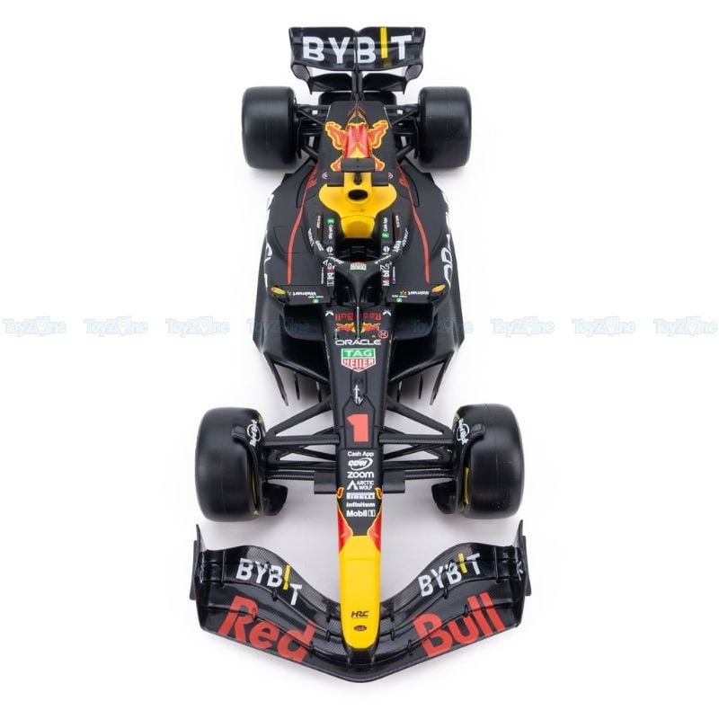 Mô hình xe F1 Oracle Red Bull RB19 W/ Driver 1:24 BBURAGO