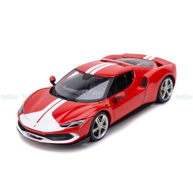 Mô hình xe Ferrari 296 GTB Assetto Fiorano 1:18 BBURAGO