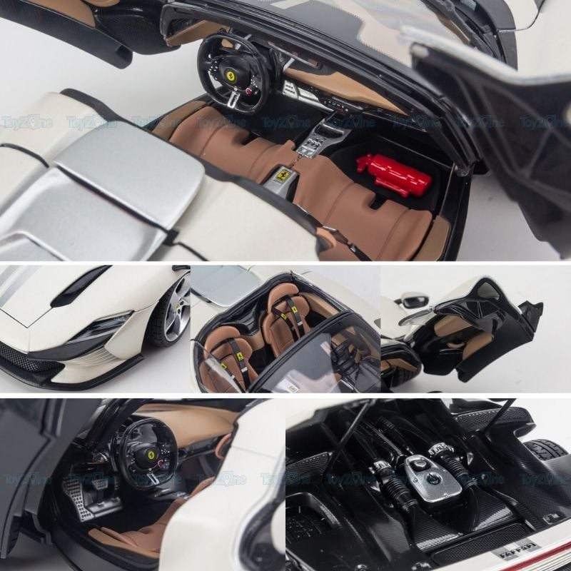 Mô hình xe Ferrari Daytona SP3 1:18 BBURAGO