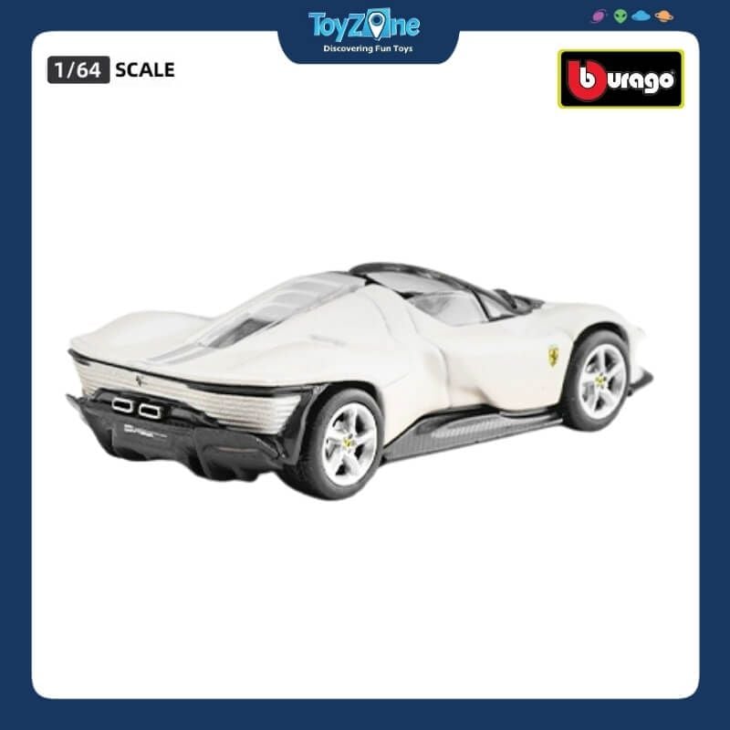 Mô hình xe Ferrari Daytona SP3 Hardcover 1:64 Bburago