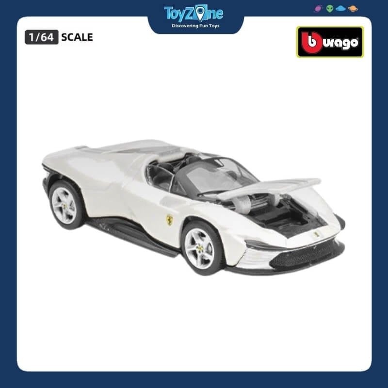 Mô hình xe Ferrari Daytona SP3 Hardcover 1:64 Bburago