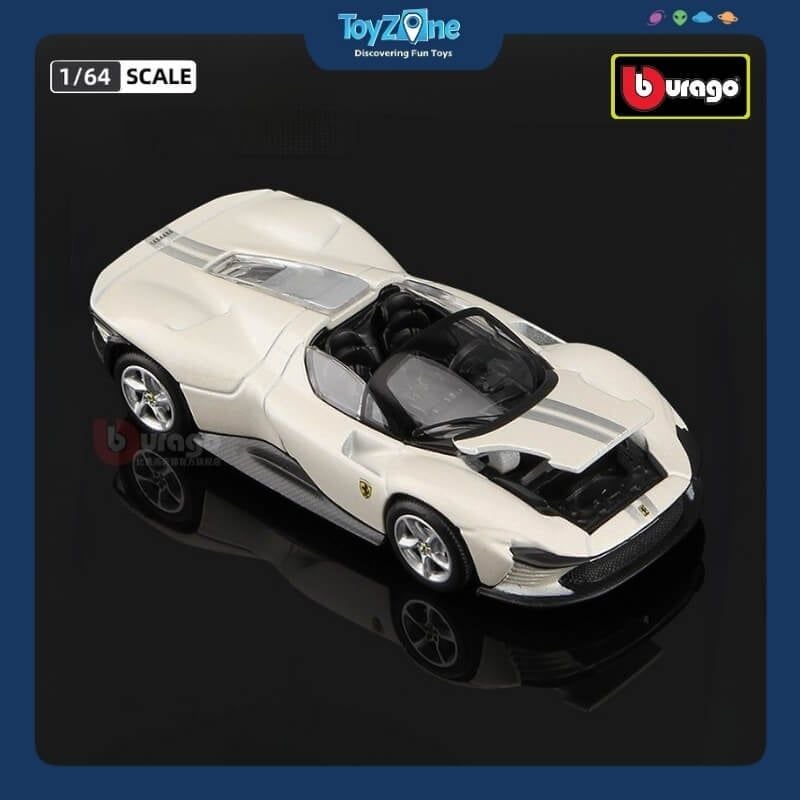 Mô hình xe Ferrari Daytona SP3 Hardcover 1:64 Bburago