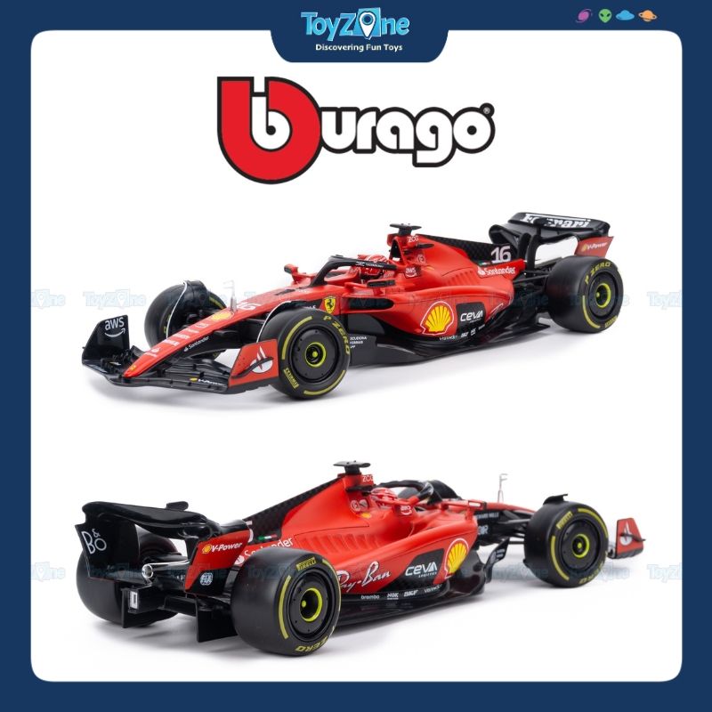 Mô hình xe Ferrari F1 SF-23 2023 1:18 Bburago