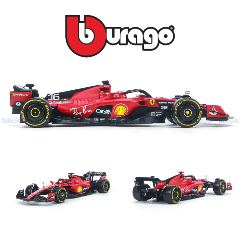 Mô hình xe Ferrari F1 SF-23 2023 1:24 Bburago