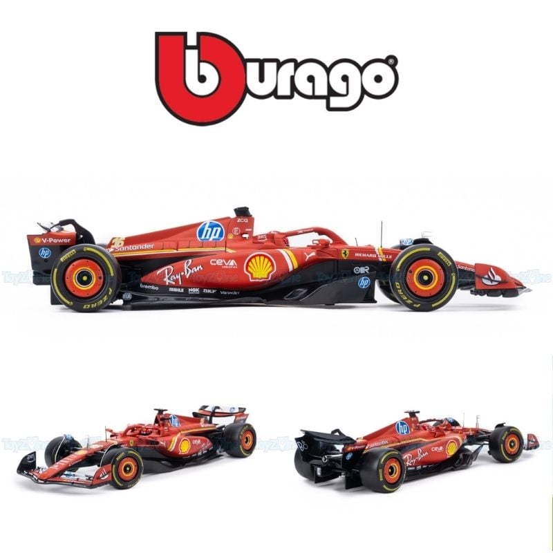 Mô hình xe Ferrari F1 SF-24 1:18 BBURAGO