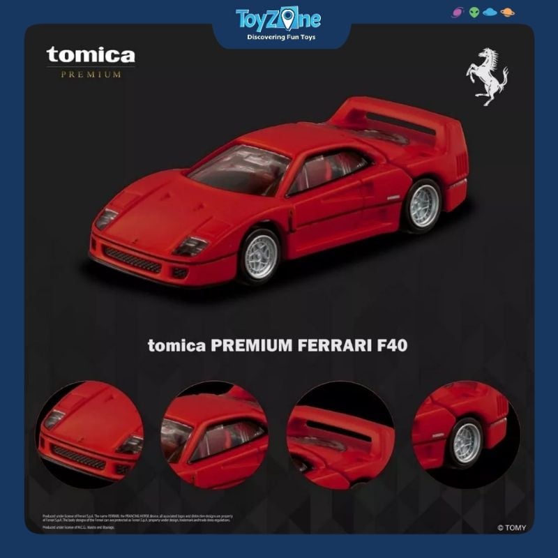 Mô hình xe Ferrari F40 No.31 TOMICA PREMIUM