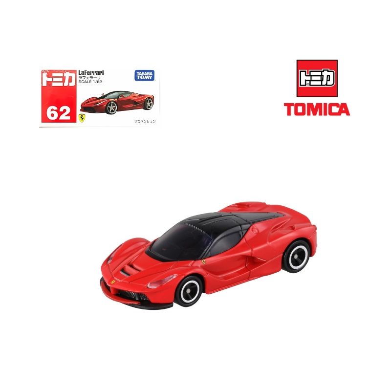 Mô hình xe Ferrari Laferrari No.62 1:62 Tomica