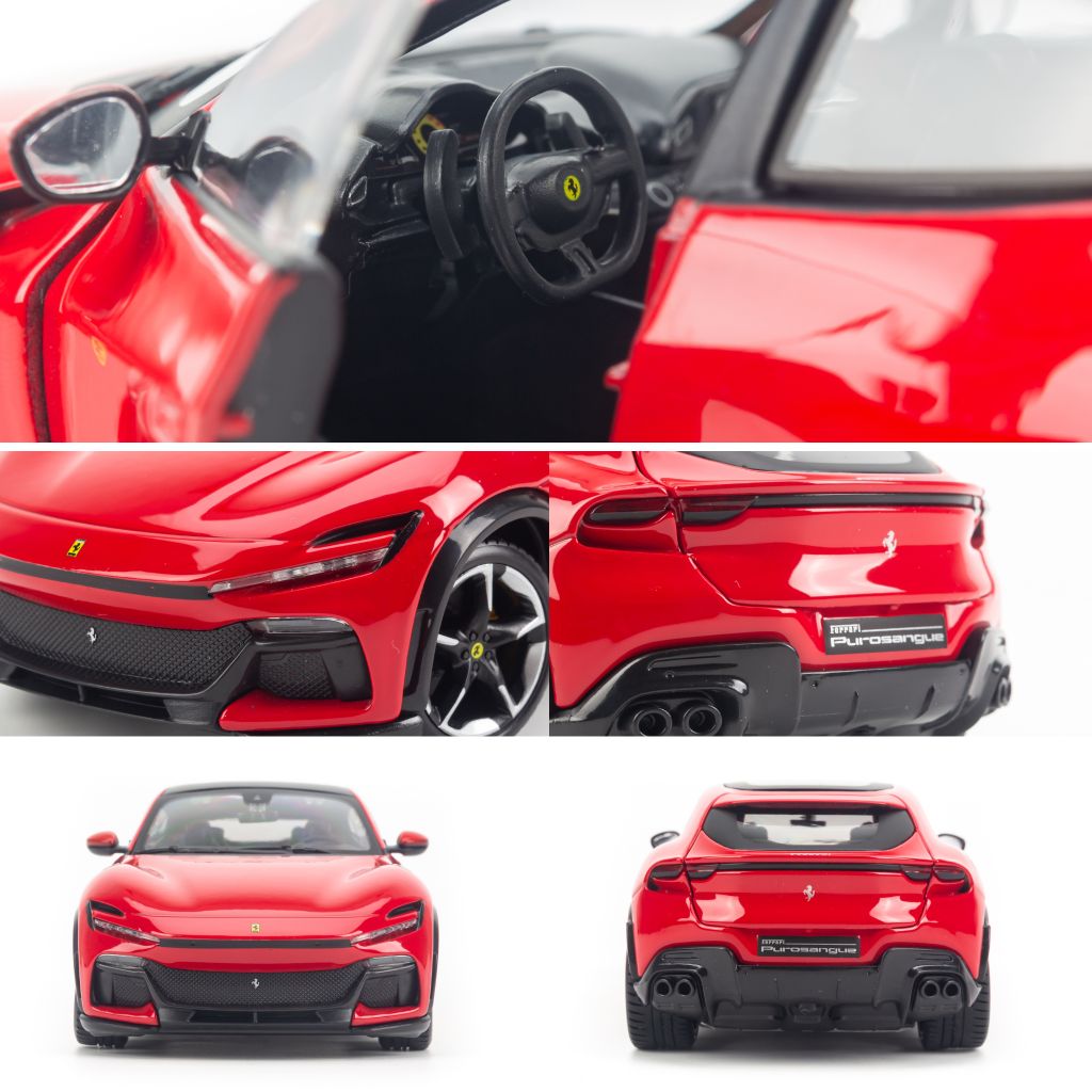 Mô hình xe Ferrari Purosangue SUV 1:25 Bburago