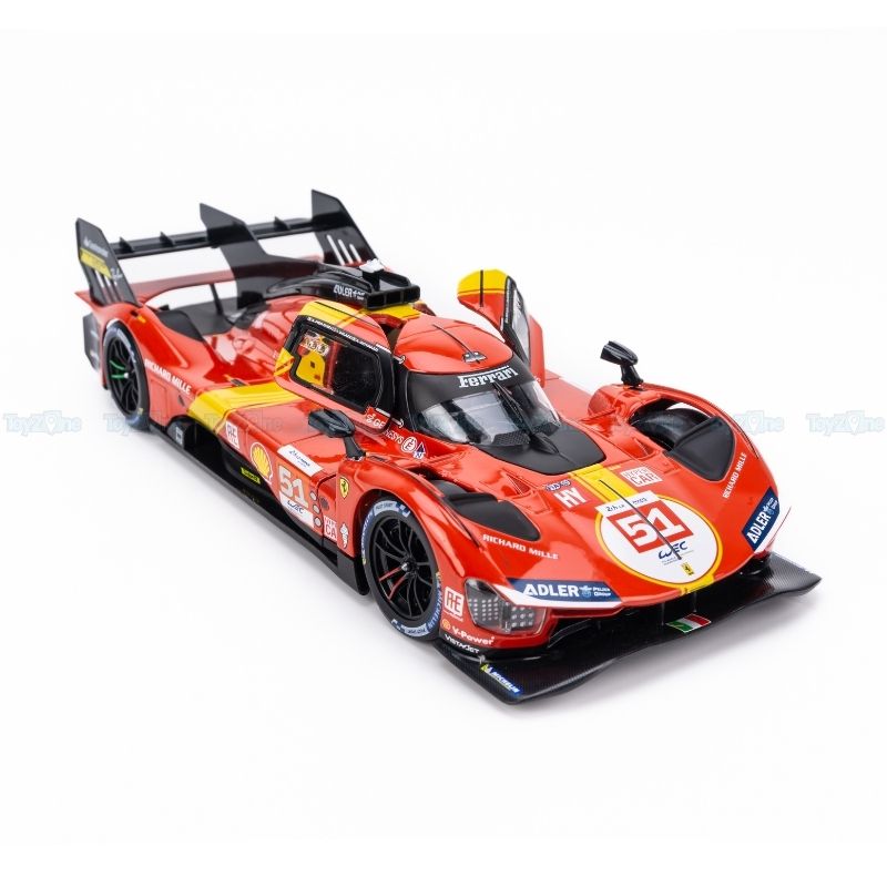 Mô hình xe Ferrari 499P LMH 1:24 BBURAGO