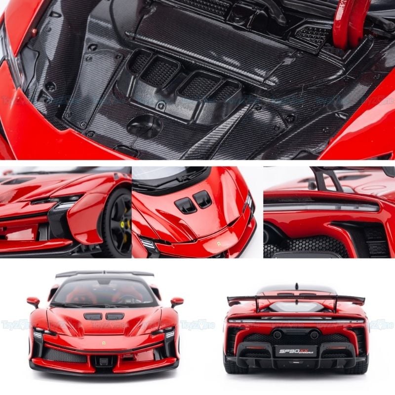 Mô hình xe Ferrari SF90 XX Stradale 1:18 BBURAGO