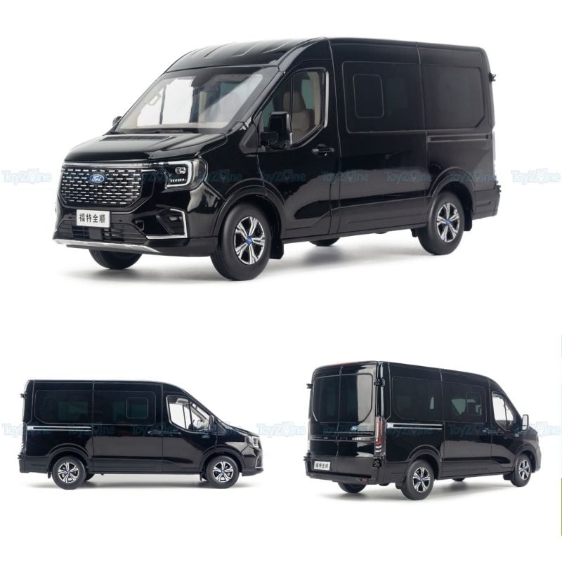 Mô hình xe Ford Transit 2024 1:18 Paudi