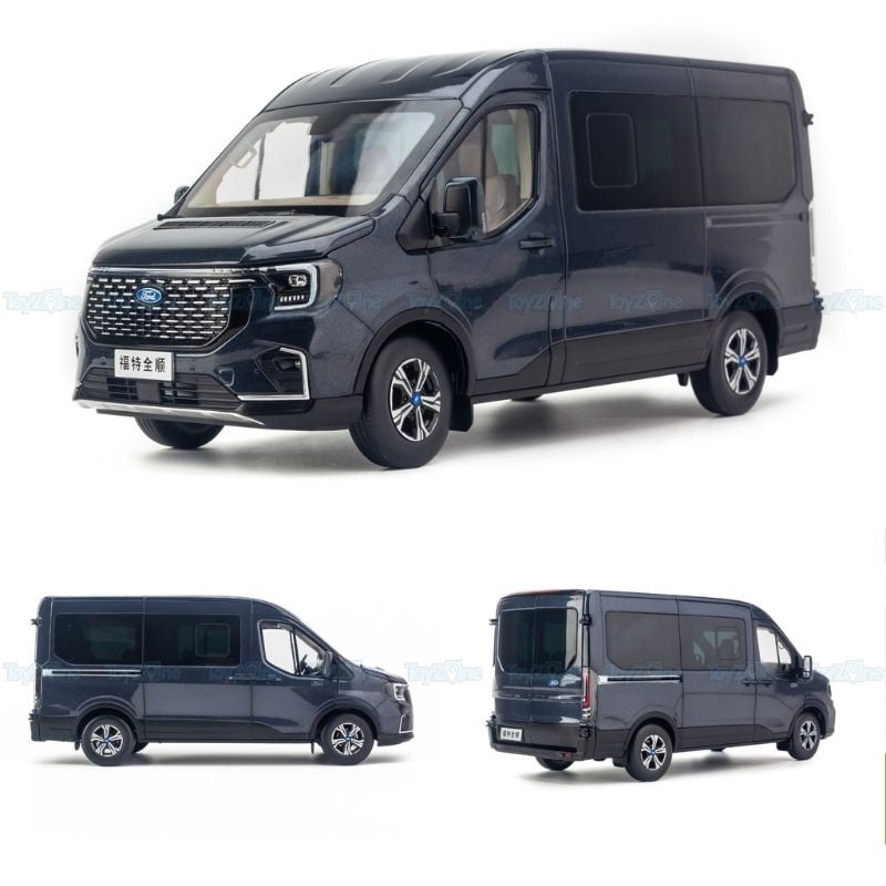Mô hình xe Ford Transit 2024 1:18 Paudi