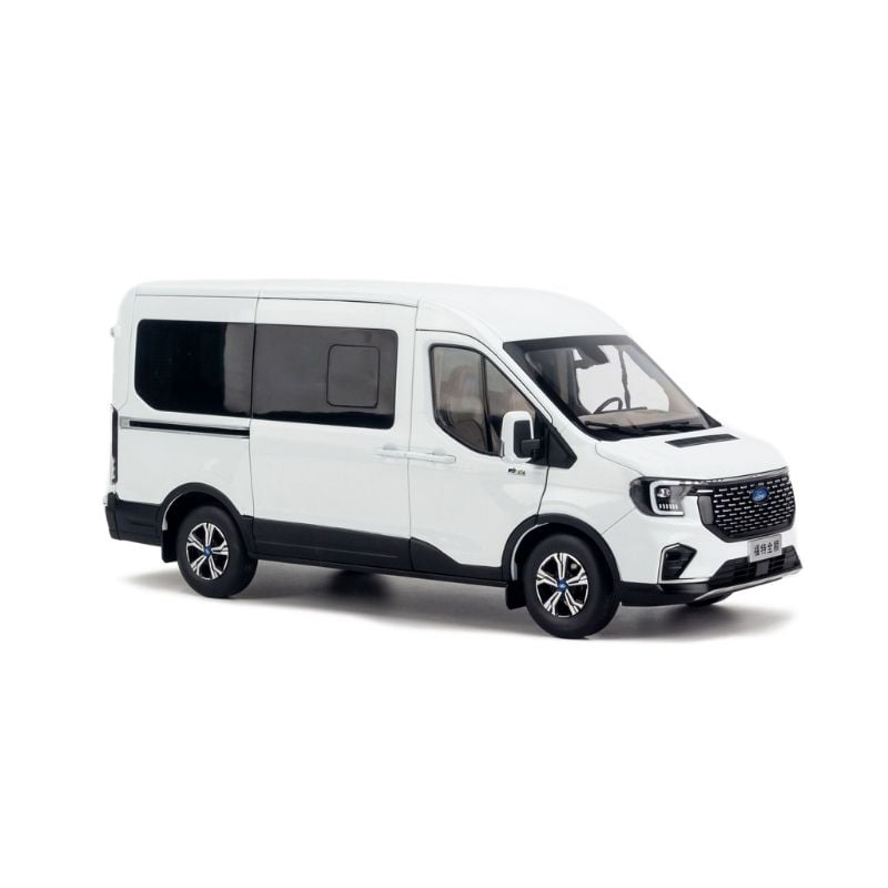 Mô hình xe Ford Transit 2024 1:18 Paudi