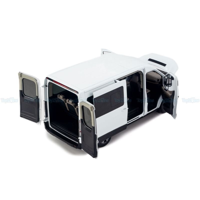 Mô hình xe Ford Transit 2024 1:18 Paudi